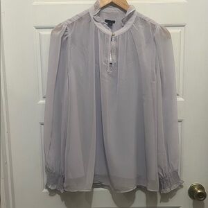 Ann Taylor Light Lavanda Blouse
